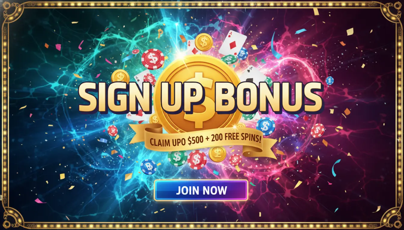 Nine new player bonus