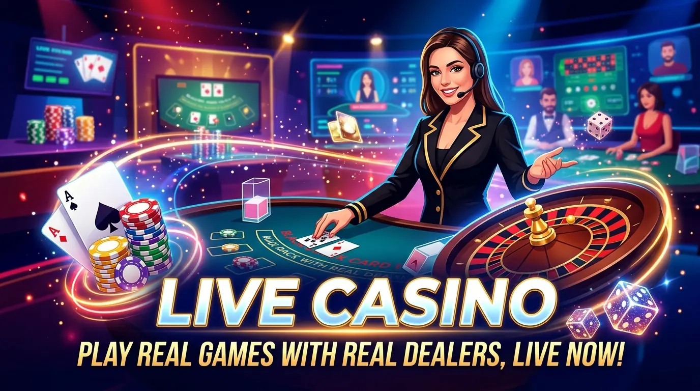 Nine live casino games
